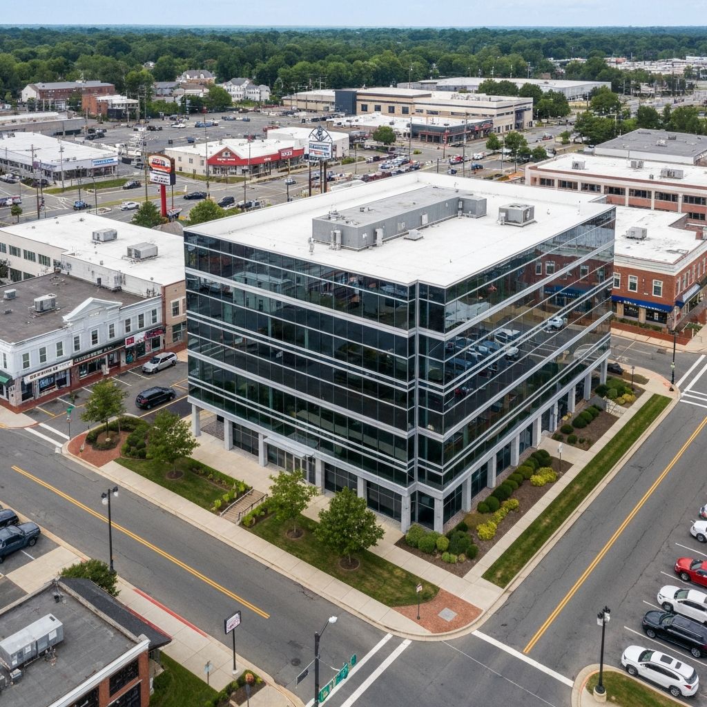 Modern office building in Exton PA representing business growth opportunities